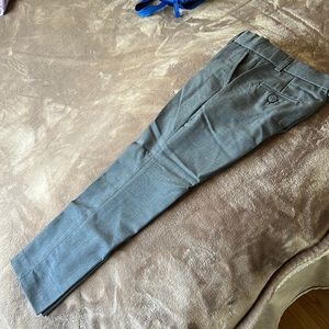 Gray Formal pants size 5. 65% polyester, 35% rayon machine wash warm. Skinny